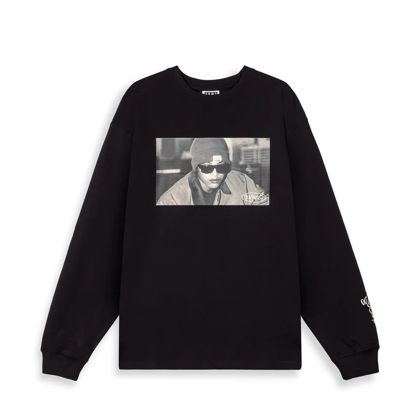 Camiseta De Manga Larga The Shelter Black