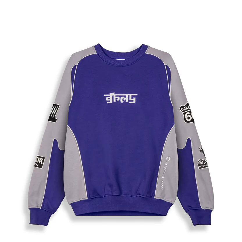 Sudadera Race War Blue
