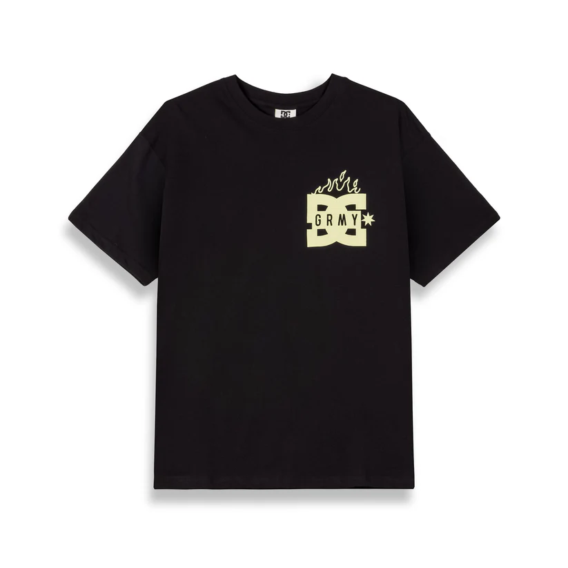 Camiseta The Swarm Dc Shoes X Grimey Raw Honey Black