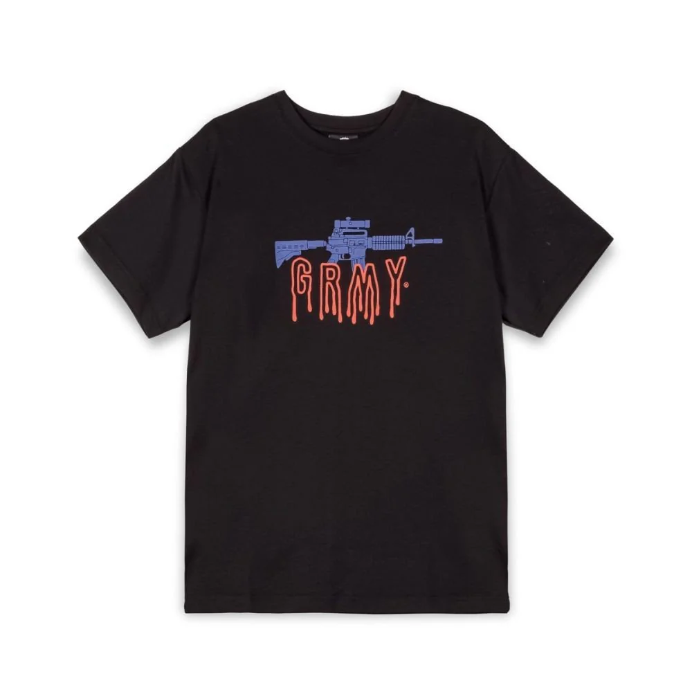 Camiseta Grimey Back at you Regular - Black